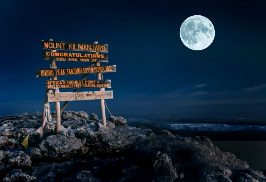 Embark On A Mt. Kilimanjaro Full Moon Trek For An Enchanting Adventure
