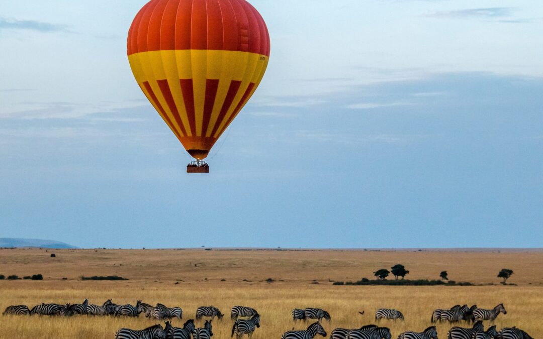 Experience The Thrill Of A Hot Air Balloon Safari