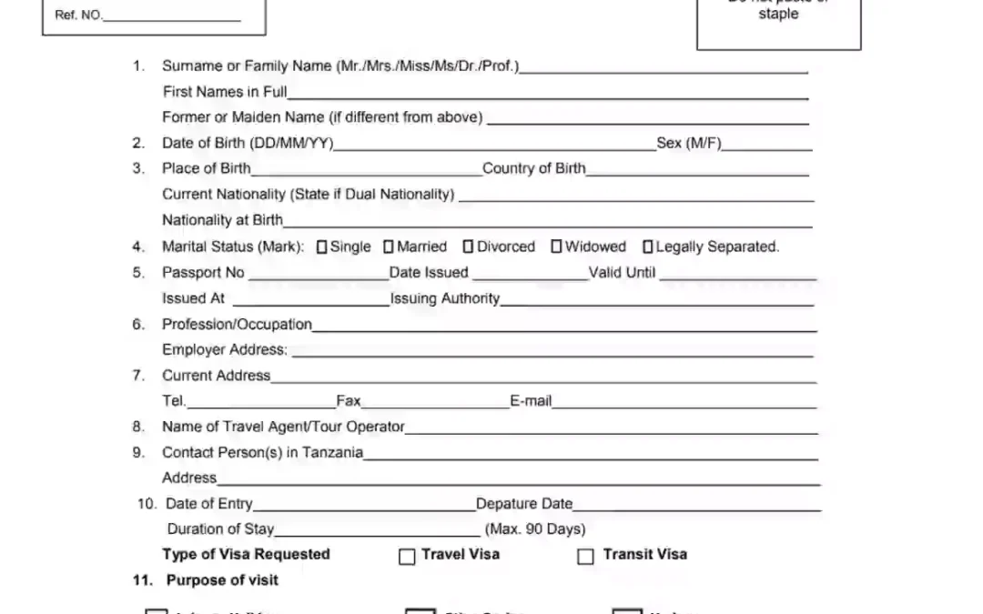 How Do I Apply For A Student Visa In Tanzania?